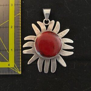 Silver Sun Pendant